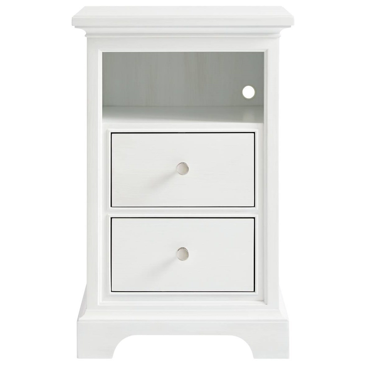 Stanley Furniture Transitional 042 23 81 Two Drawer Telephone