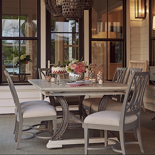 stanley furniture coastal living resort 7 piece shelter bay table and heritage coast side chair set - Stanley Furniture Dining Room Set stanley furniture coastal living resort 7 piece shelter bay table and heritage coast side chair set - Stanley Furniture Dining Room Set