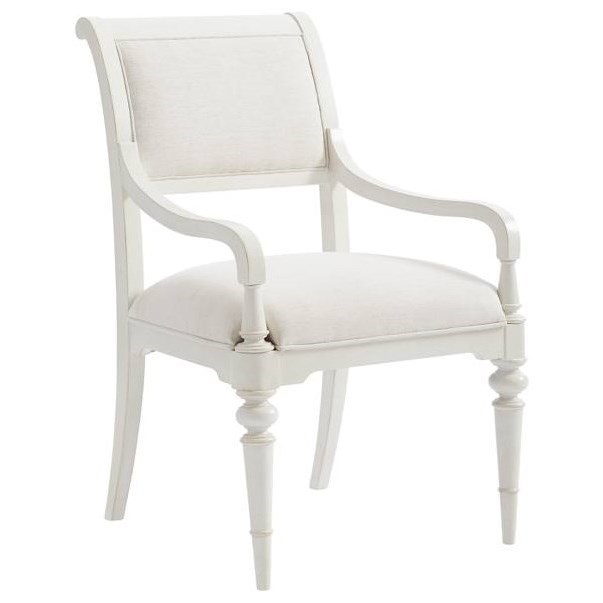 Stanley Furniture Cypress Grove Cottage Dining Arm Chair With