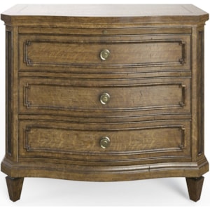 Stanley Furniture Hillside Transitional 3 Drawer Large Nightstand Sprintz Furniture Nightstands