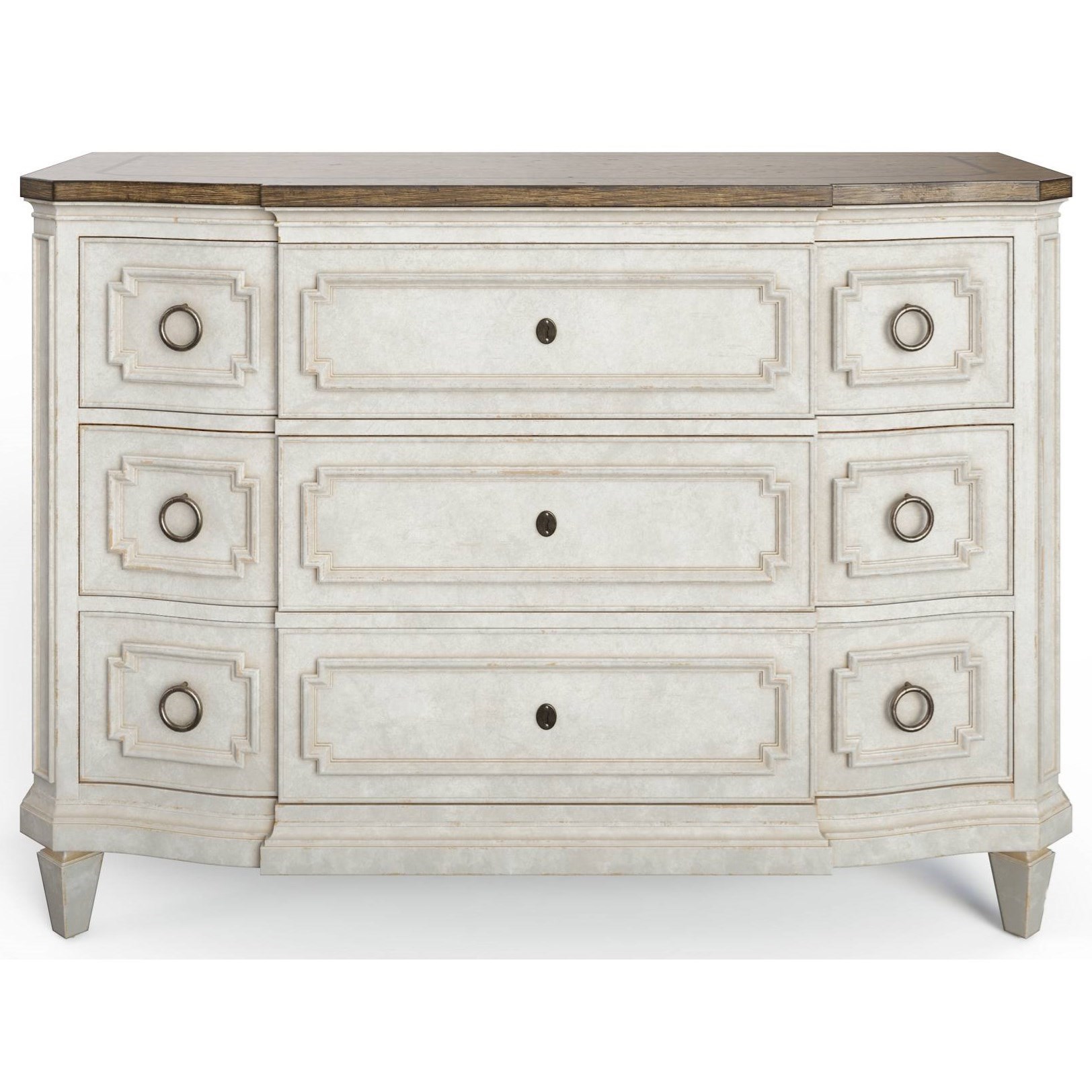 Stanley Furniture Hillside 811 D3 03 Transitional 3 Drawer Single