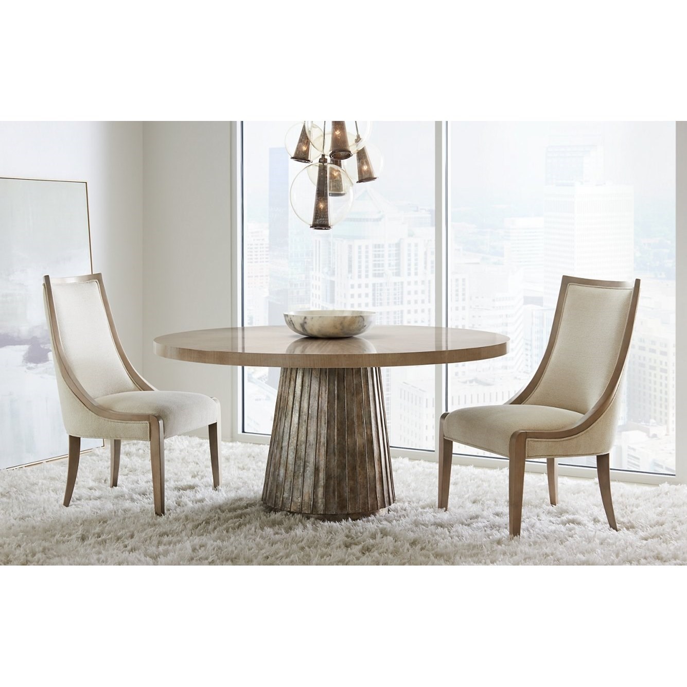 Stanley Furniture Revival Contemporary 60 Round Dining Table