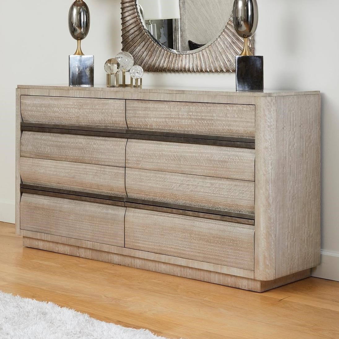 Stanley Furniture Revival Contemporary 8 Drawer Dresser Stuckey