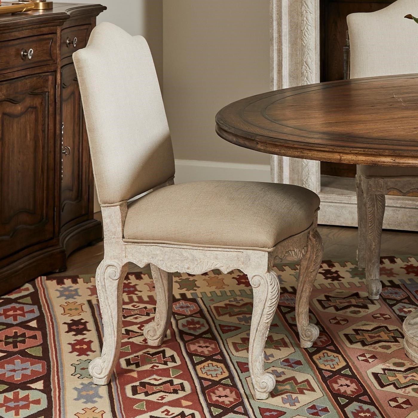 Stanley Furniture Thoroughbred Curlin Upholstered Side Chair