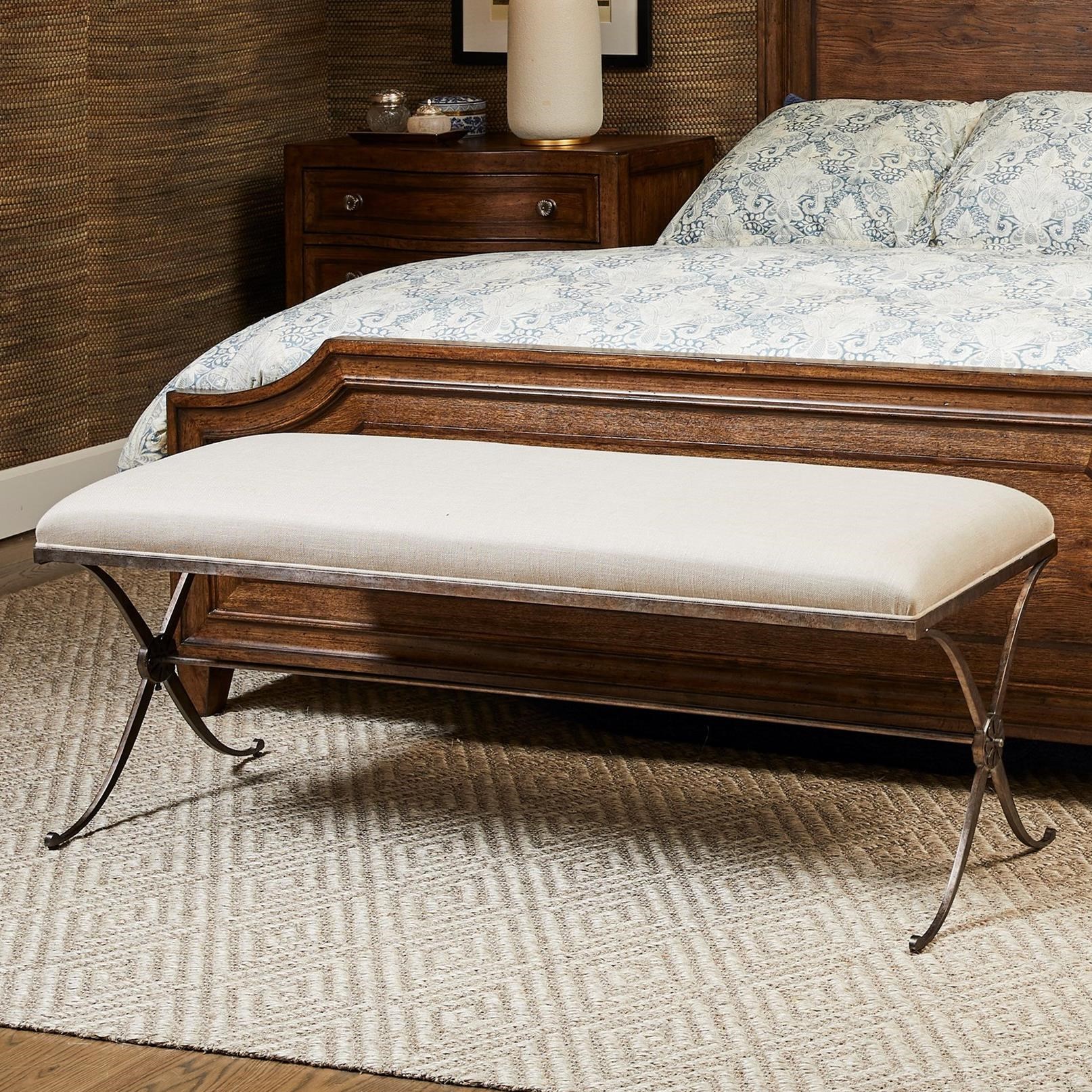 Stanley Furniture Thoroughbred Barbaro Bed End Bench Story Lee