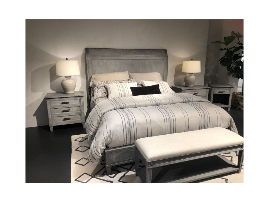 Stanley Furniture Willow 821 E3 45 King Panel Bed Esprit Stanley Furniture Willow 821 E3 45 King Panel Bed Esprit