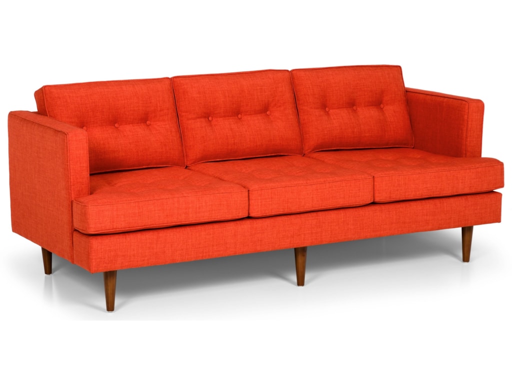 Sunset Home 317 Mid Century Modern 80 Inch Sofa Sadler S Sunset Home 317 Mid Century Modern 80 Inch Sofa Sadler S