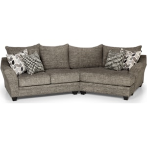 Stanton 372 Casual Sectional Sofa With Cuddler Rife S Home Furniture Sectional Sofas And appliancemart in the stevens point, rhinelander, wausau, green bay, wisconsin rapids, marshfield, east and west. usd