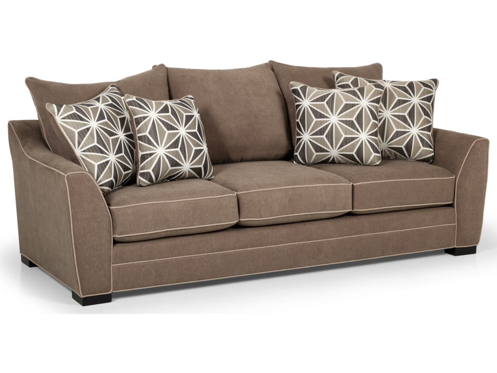 Sunset Home 378 Casual Sofa With Welt Cord Trim Sadler S Sunset Home 378 Casual Sofa With Welt Cord Trim Sadler S