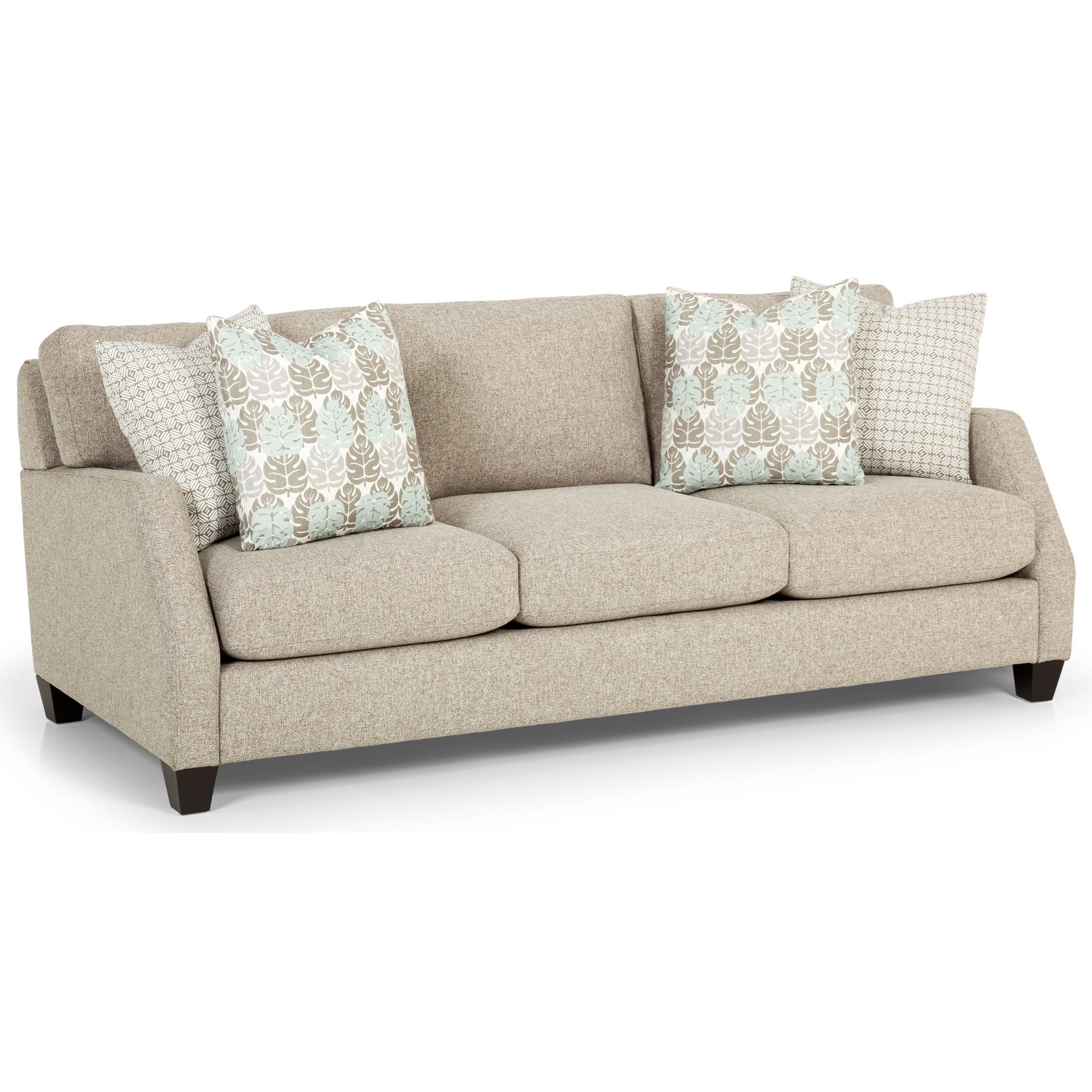 Sunset Home 389 Casual Sofa With Track Arms Sadler S Home