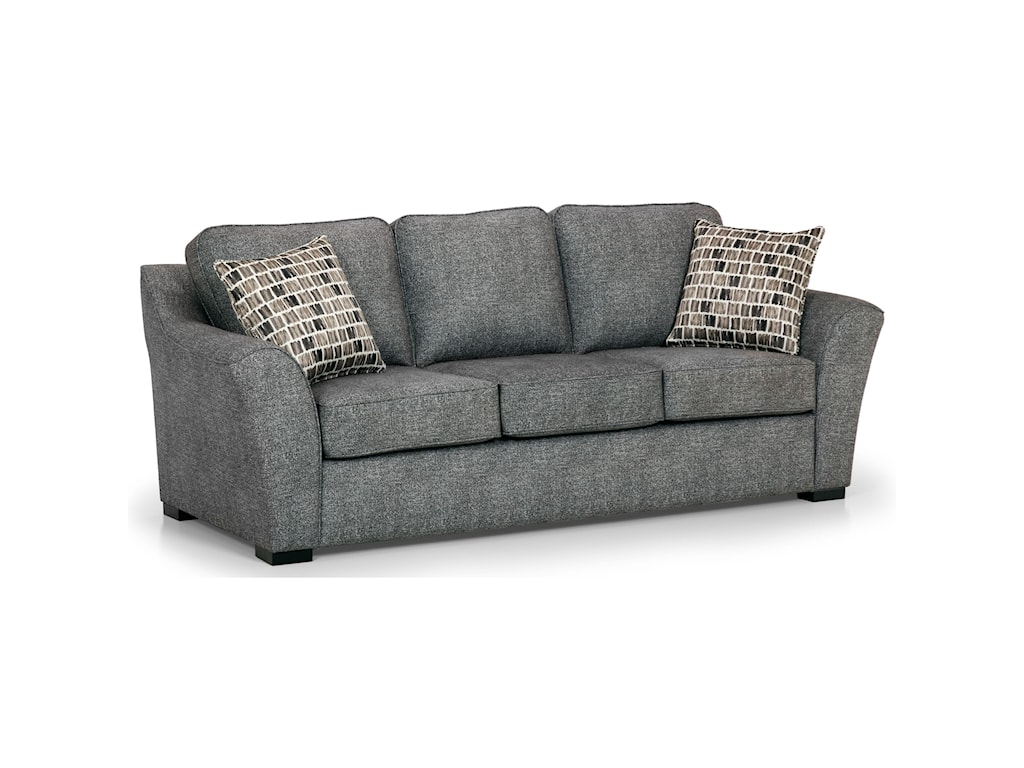 Stanton 484 Contemporary Sofa With Flared Arms Gallery Furniture