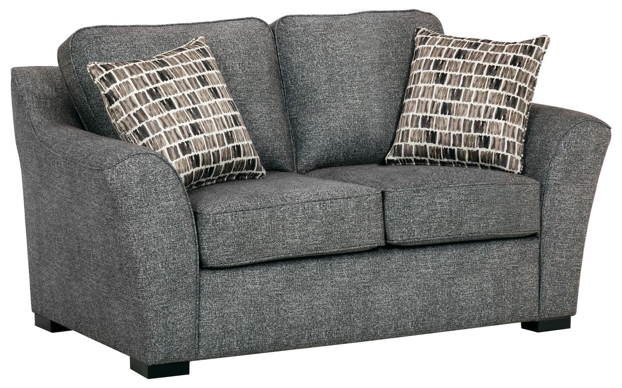 Sunset Home 29340 Contemporary Loveseat With Flared Arms Sadler S Home Furnishings Loveseats Fall in love with the cozy size of a loveseat or settee and find great value in the loveseat collection at the roomplace, where you'll find style to fit your budget. 29340 contemporary loveseat with flared arms by sunset home at sadler s home furnishings