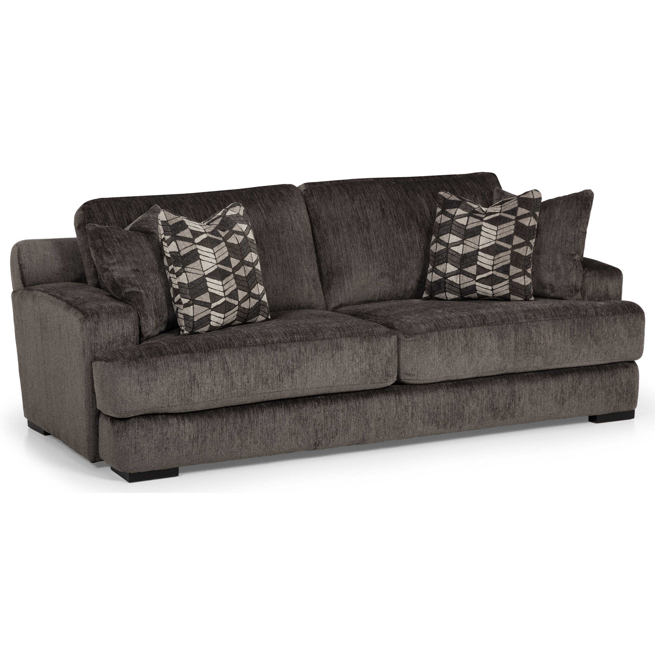 Stanton 542 Contemporary 2 Seat Sofa With Deep Seats Wilson S Furniture Sofas