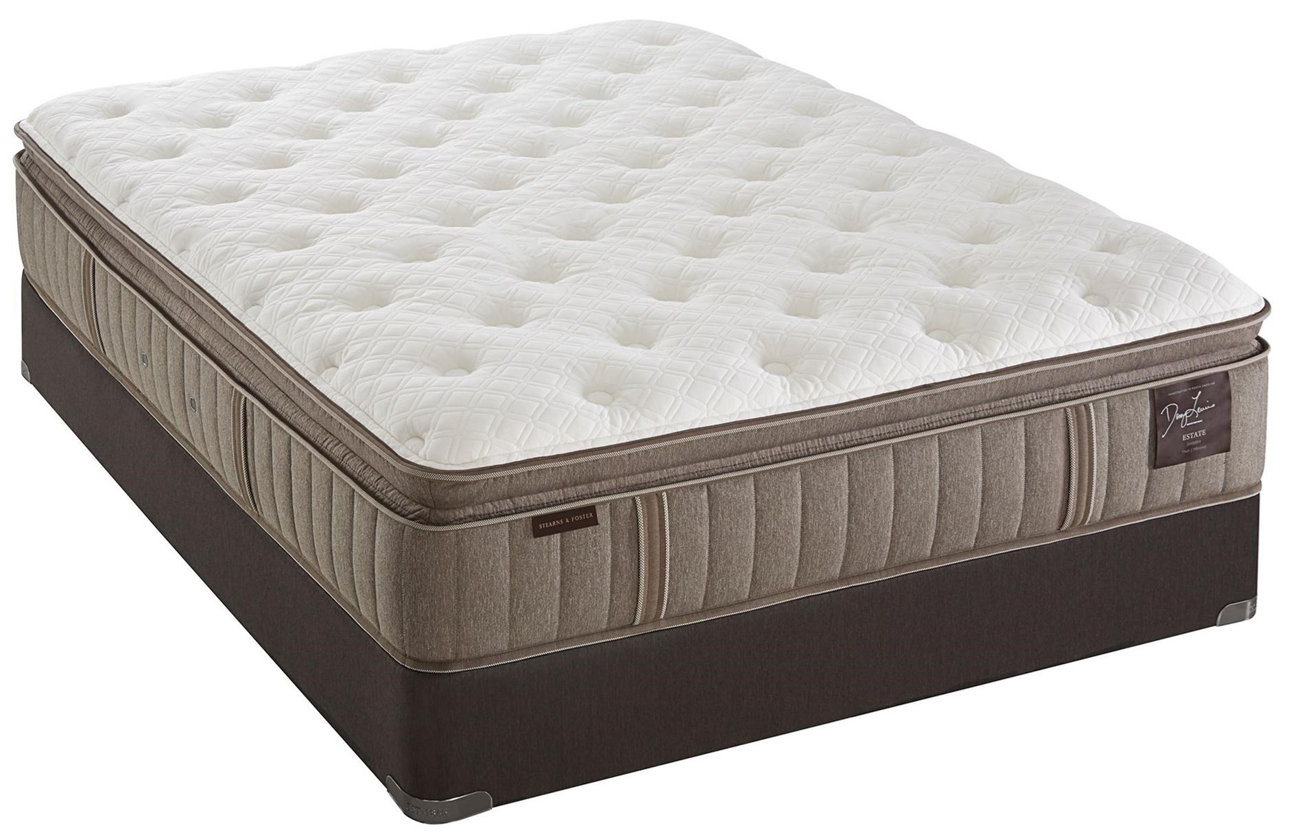 Stearns Foster Oak Terrace Euro Pillow Top Full Plush Euro