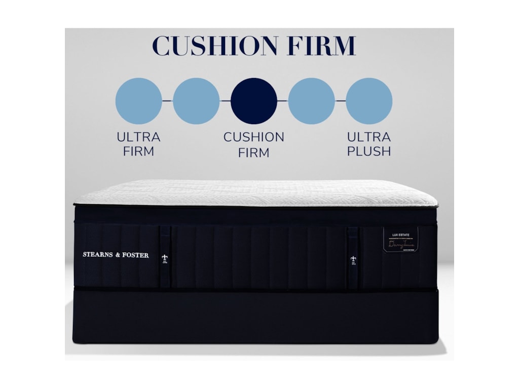 Stearns & Foster Pollock LE4 Luxury Cushion FirmFull 15