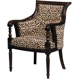 Stein World Accent Chairs Upholstered Barrel Arm Chair With Nailhead Trim Pedigo Furniture Exposed Wood Chair