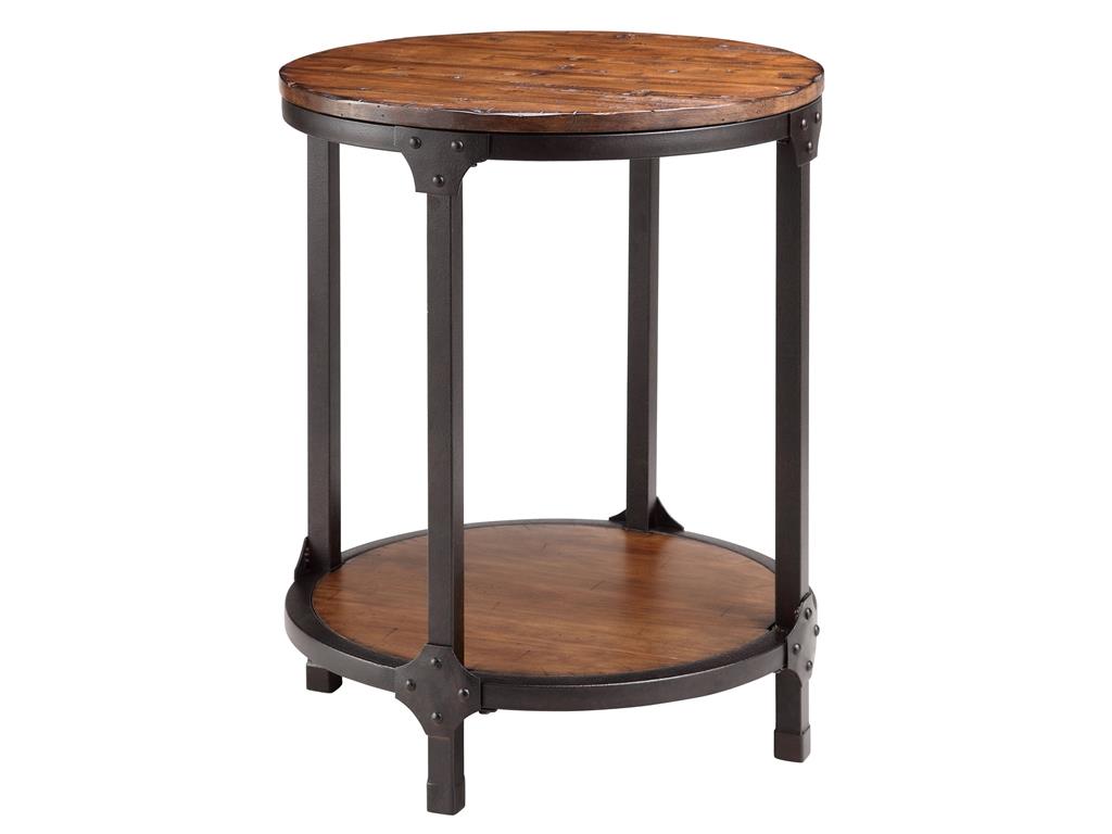 Stein World Accent Tables Round Wood Metal End Table Westrich Furniture Appliances End Tables Round industrial steel side table as you see, you do not need much to add in the home of unforced elegance. stein world accent tables round wood