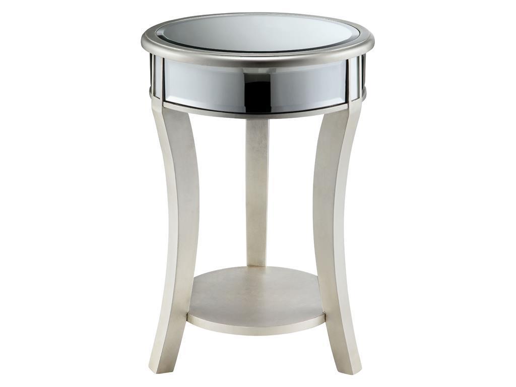 Stein World Accent Tables Mirrored Round Table Pedigo Furniture