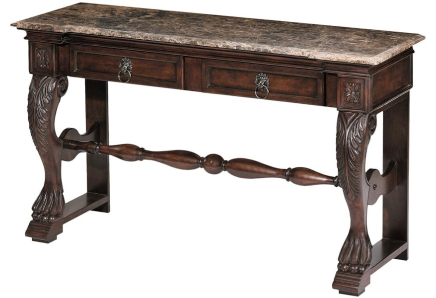 Stein World Accent Tables Traditional Carved Console Table With Stein World Accent Tables Traditional