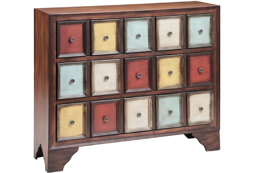 Stein World Cabinets 3 Drawer Multi Colored Cabinet Westrich