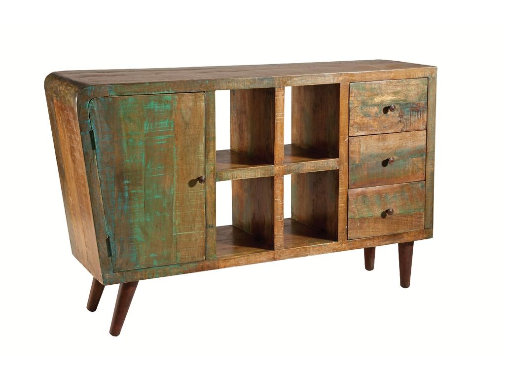 Stein World Cabinets 1 Door 3 Drawer Wood Console Pedigo