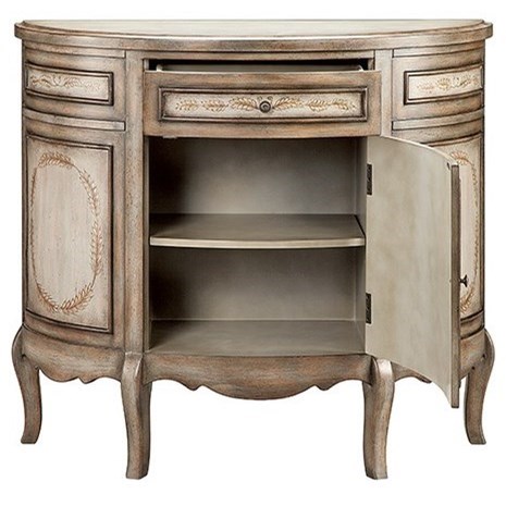 Stein World Cabinets Laurel Half Round Cabinet Westrich Furniture Appliances Accent Chests