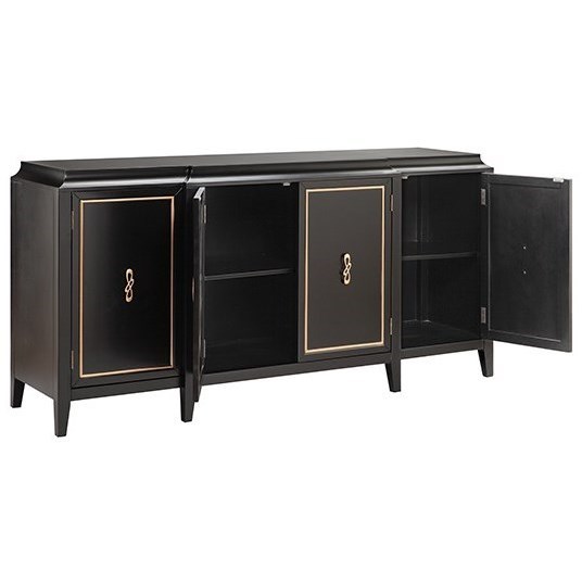 Stein World Cabinets 4 Door Cabinet Westrich Furniture