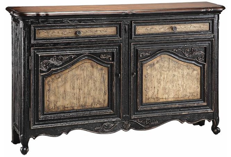 Stein World Cabinets Narrow Sideboard W 2 Doors And Drawers