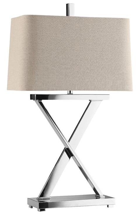 Max Nickel Table Lamp