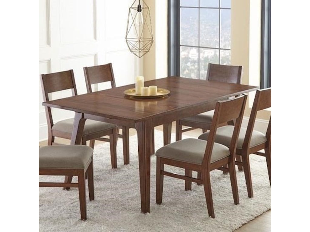 Vendor 3985 Adeline Ae500t Dining Table With Self Storing Leaf Vendor 3985 Adelinedining Leaf Table