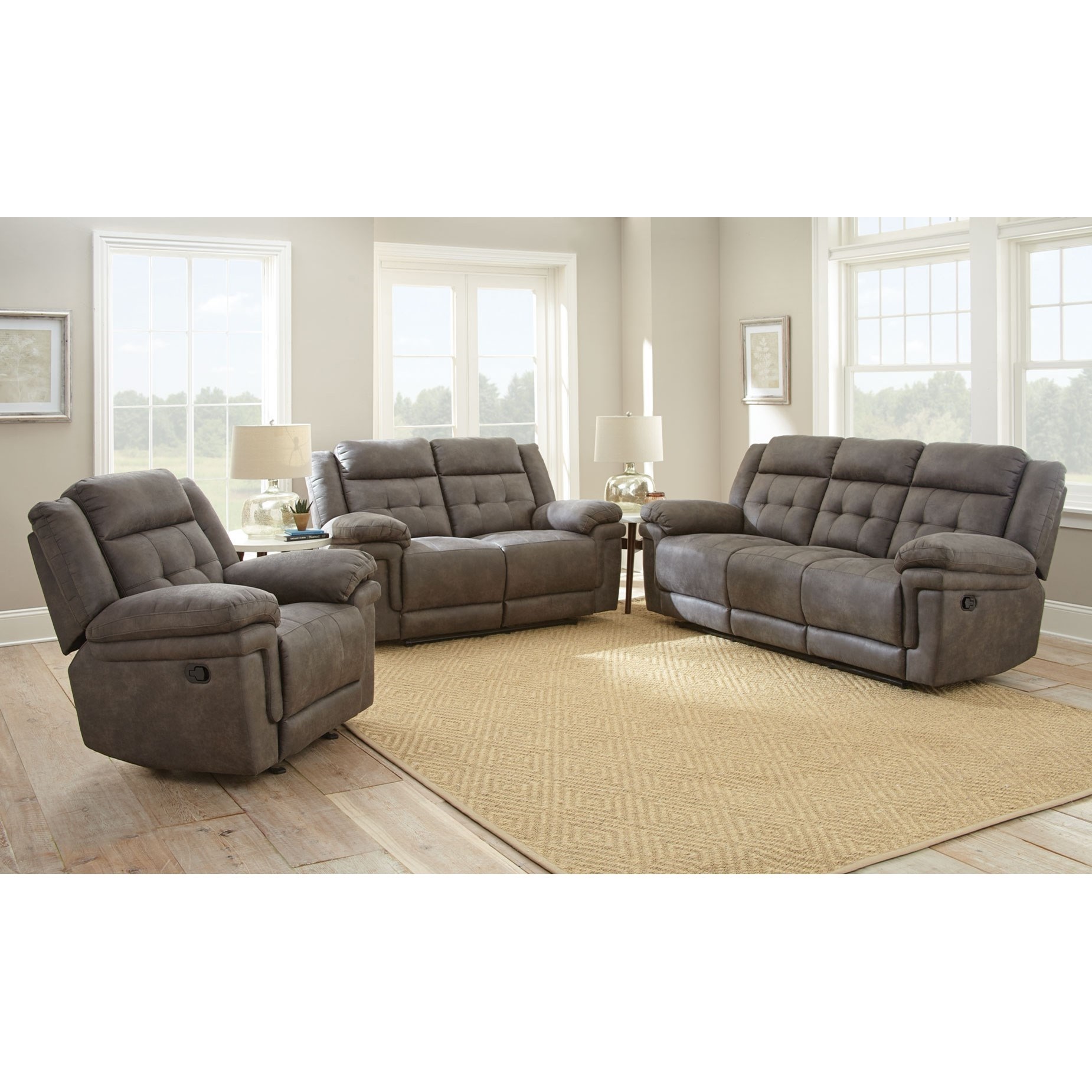 Steve Silver Anastasia Reclining Living Room Group Darvin