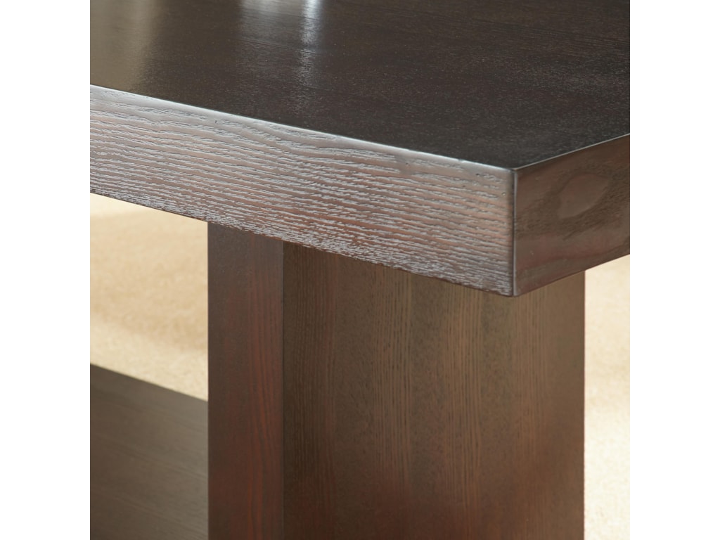 Steve Silver Antonio Dining Table With Contemporary Pedestal Steve Silver Antonio Dining Table With Contemporary Pedestal