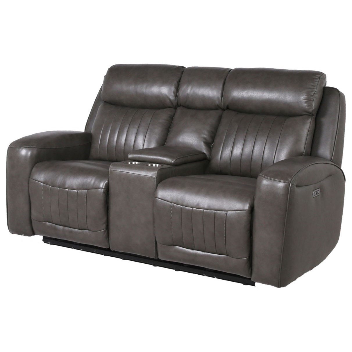 Steve Silver Avila Transitional Power Reclining Loveseat With Power Headrest And Usb Ports Standard Furniture Reclining Loveseats