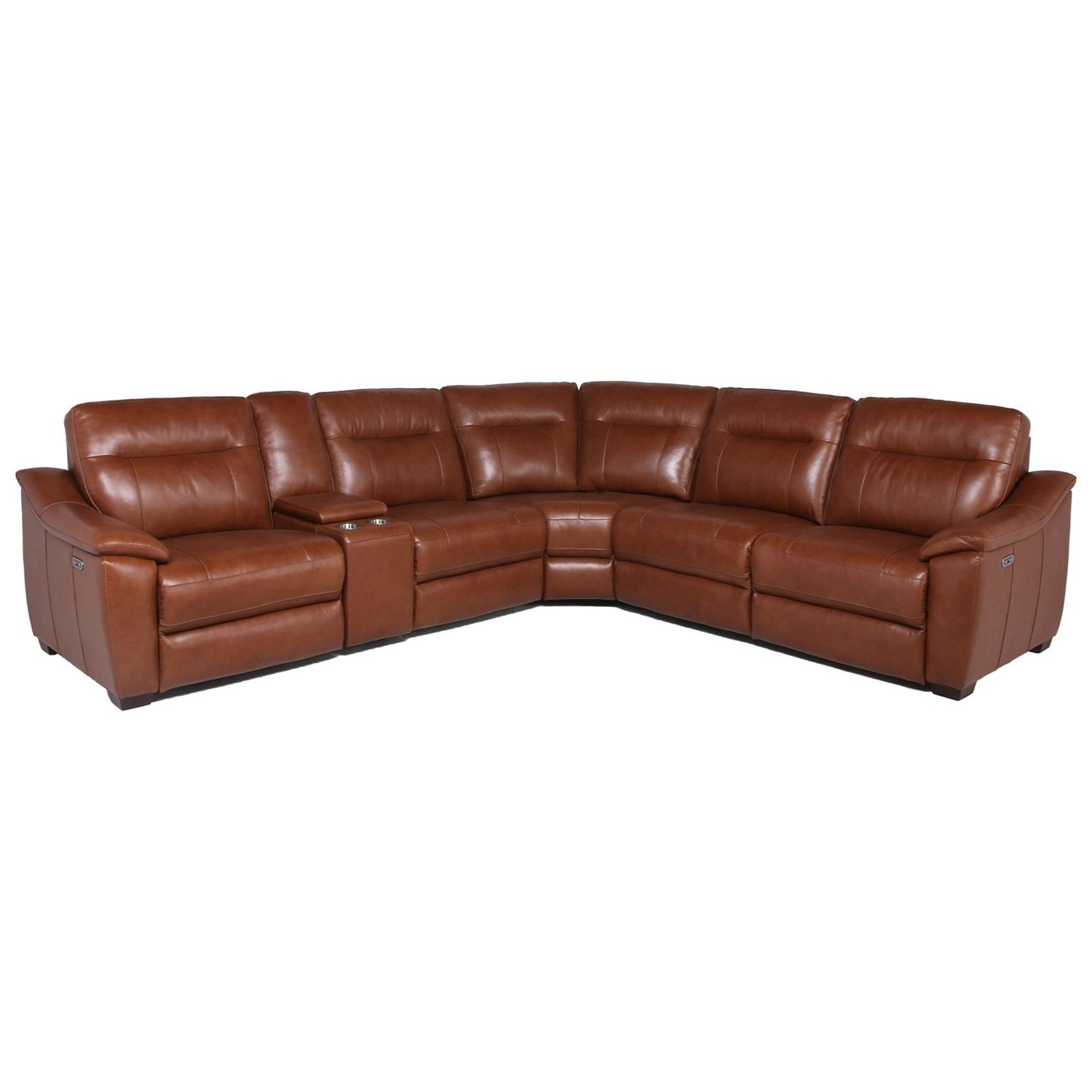 Steve Silver Casa Contemporary Power Reclining 6 Piece Sectional