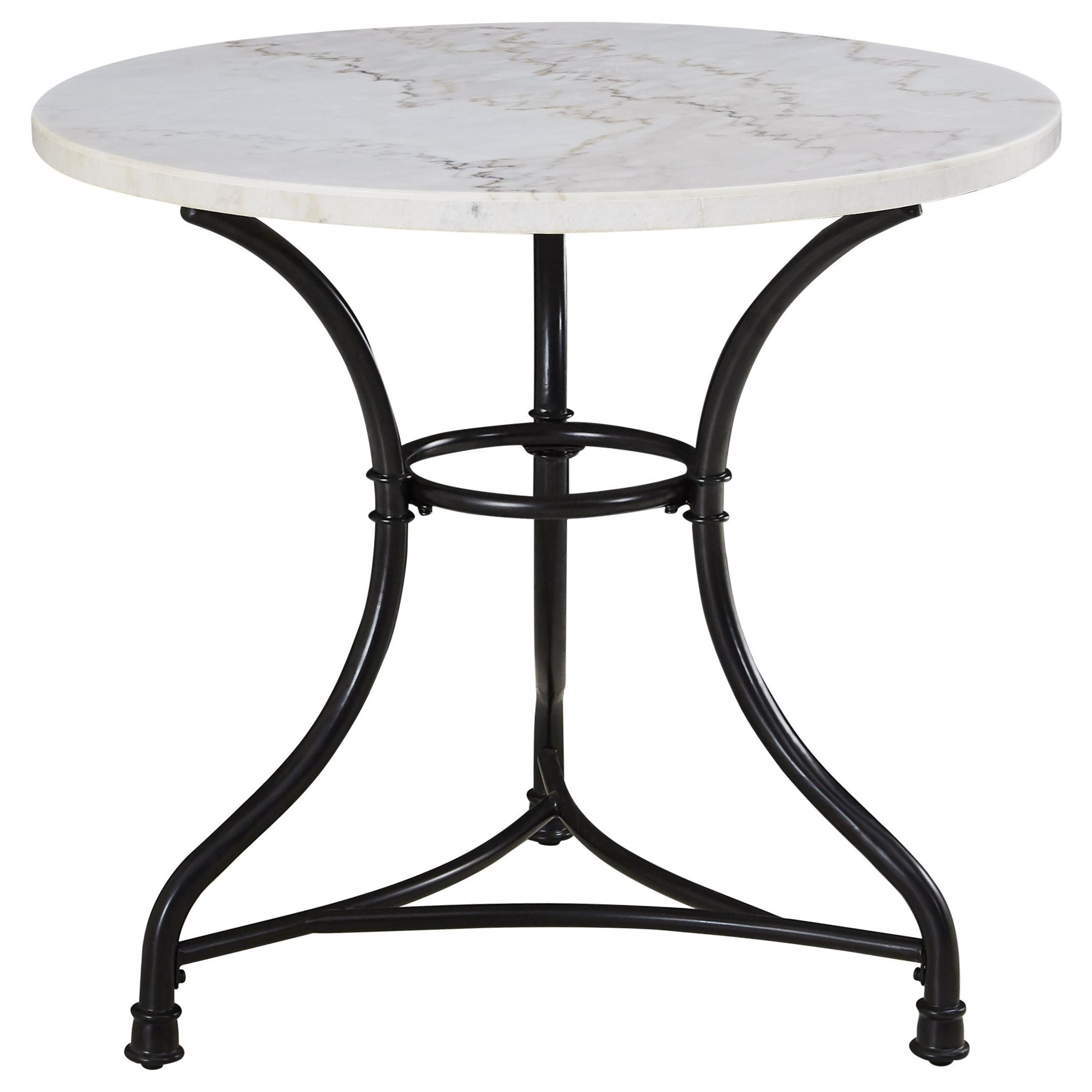 Belfort Essentials Claire Contemporary Round Bistro Table ...
