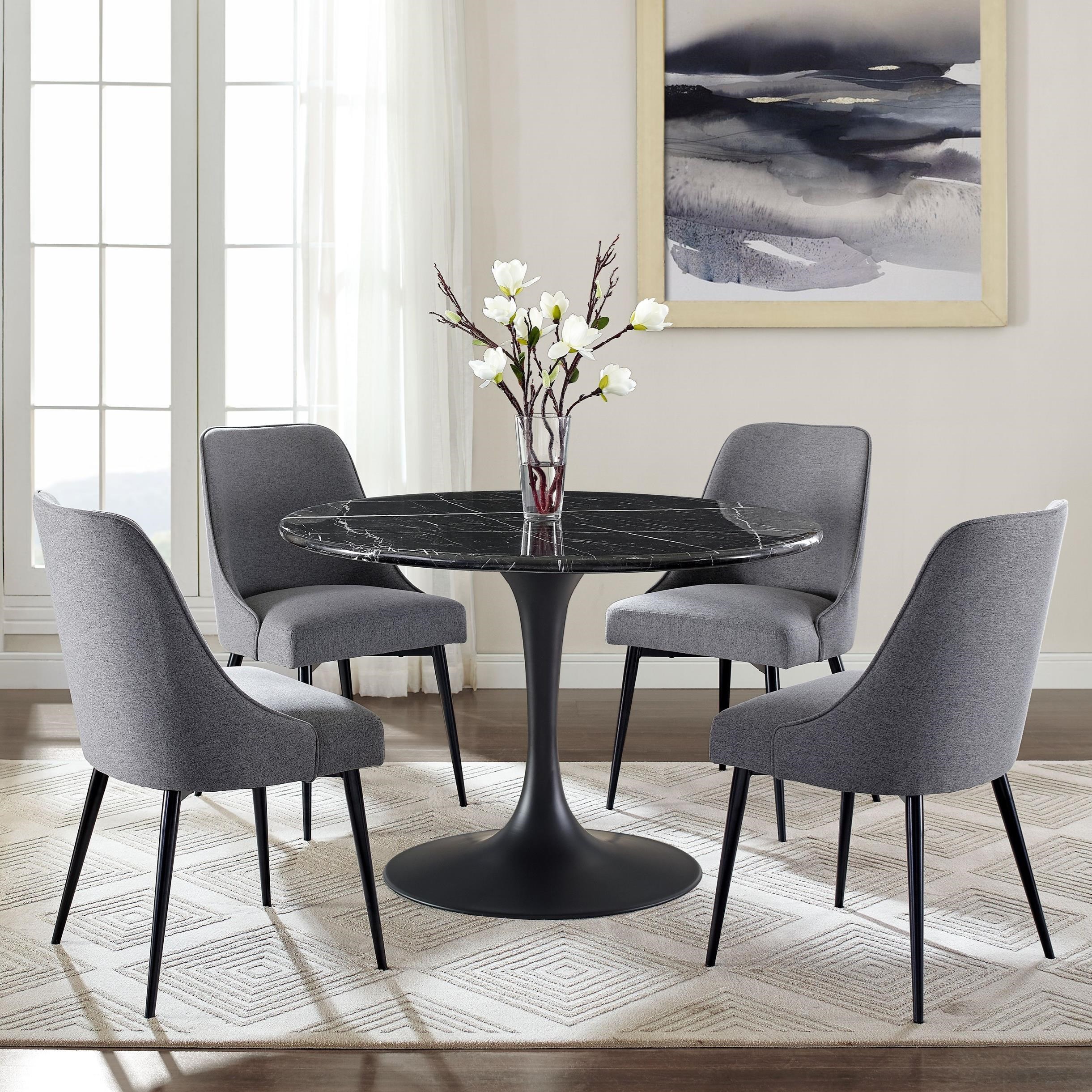 Belfort Essentials Colfax Mid Century Modern 5 Piece Dining Set