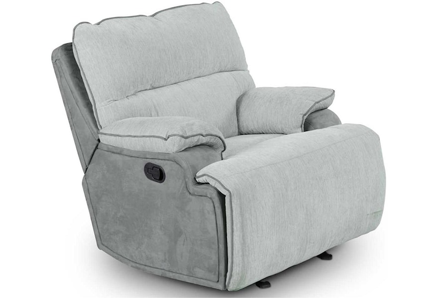 Reclining Chairs Cyprus Casual Manual Reclining Chair | Sadler's Home Furnishings | Recliners