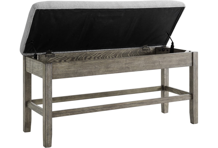 Steve Silver Grayson Gs640cbg Transitional Counter Height Storage