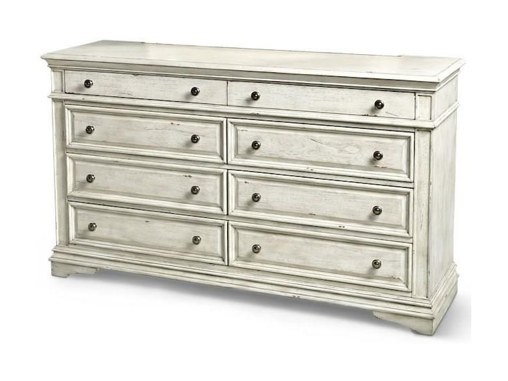 Steve Silver Highland Park 8 Drawer Dresser Sadler S Home