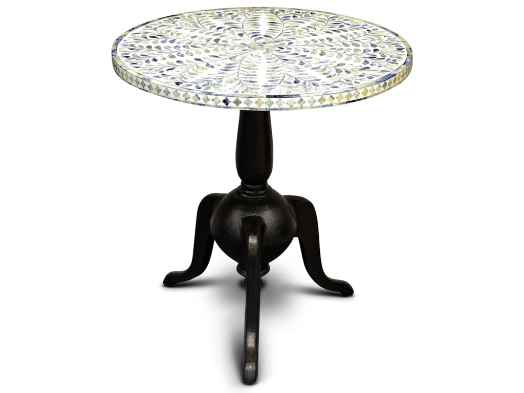 India Accents Sheridan Round End Table India Accents Sheridan Round End Table