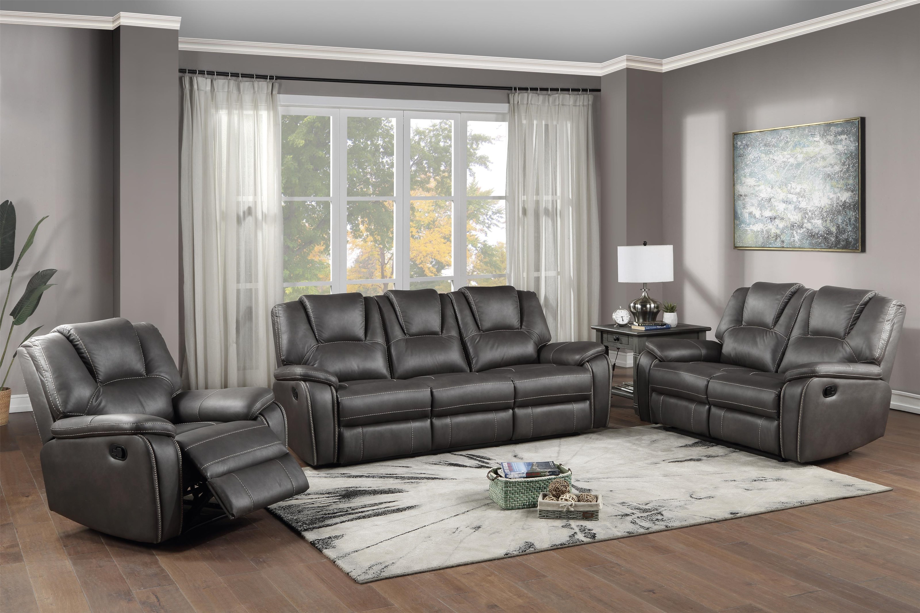 Steve Silver Katrine Kt800sc Lc Cc Reclining Sofa Loveseat