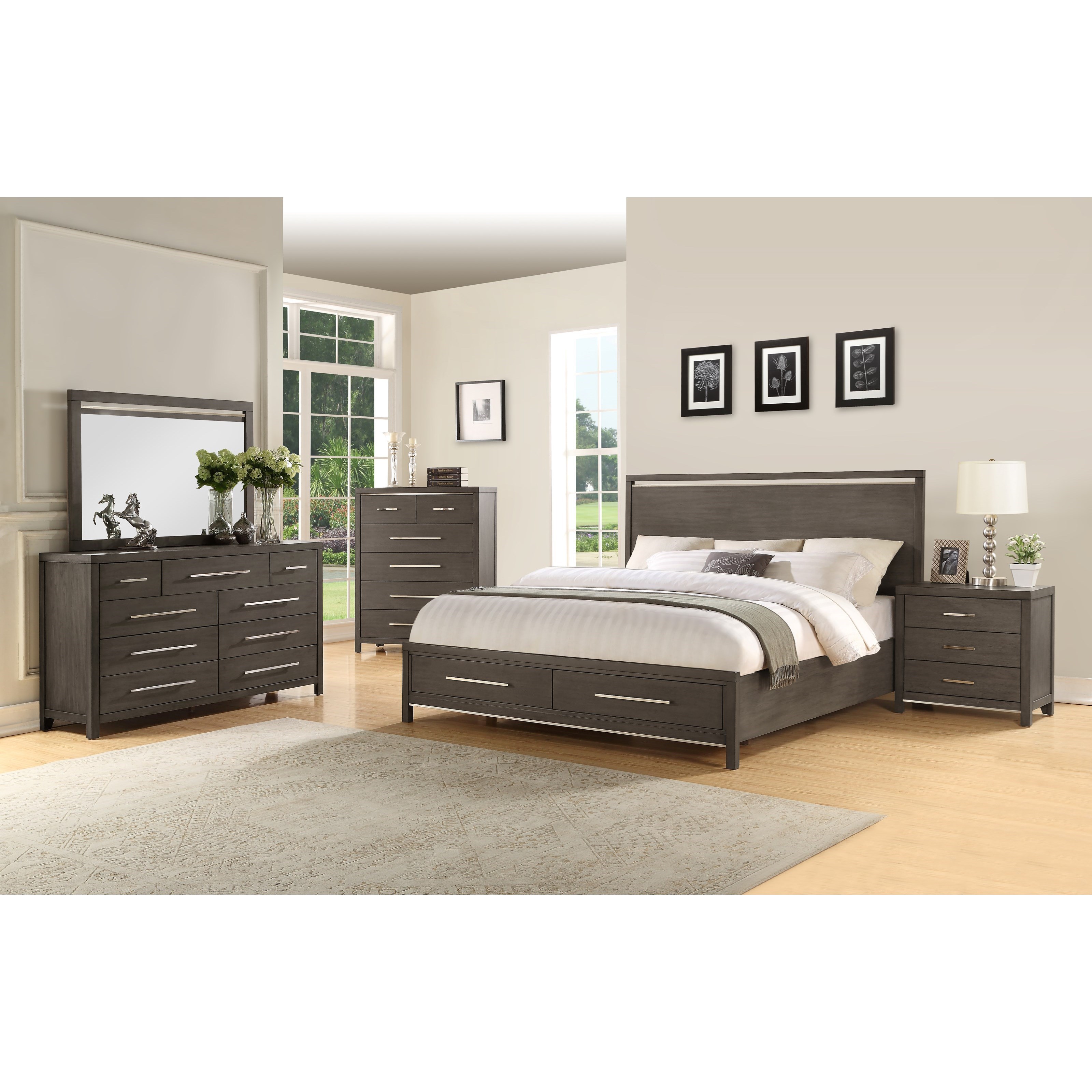 Steve Silver Katy King Bedroom Group Vandrie Home Furnishings