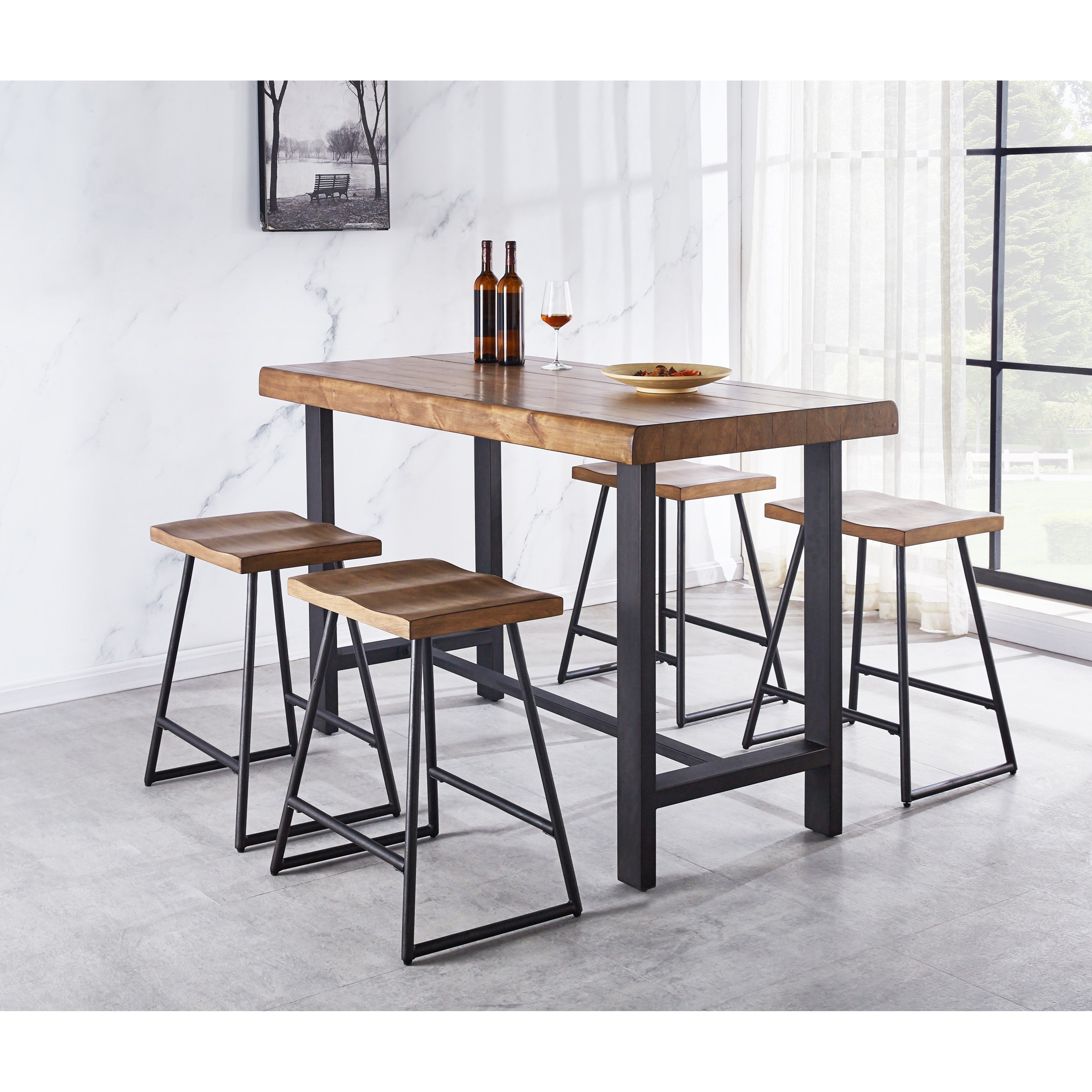 height of bar height table