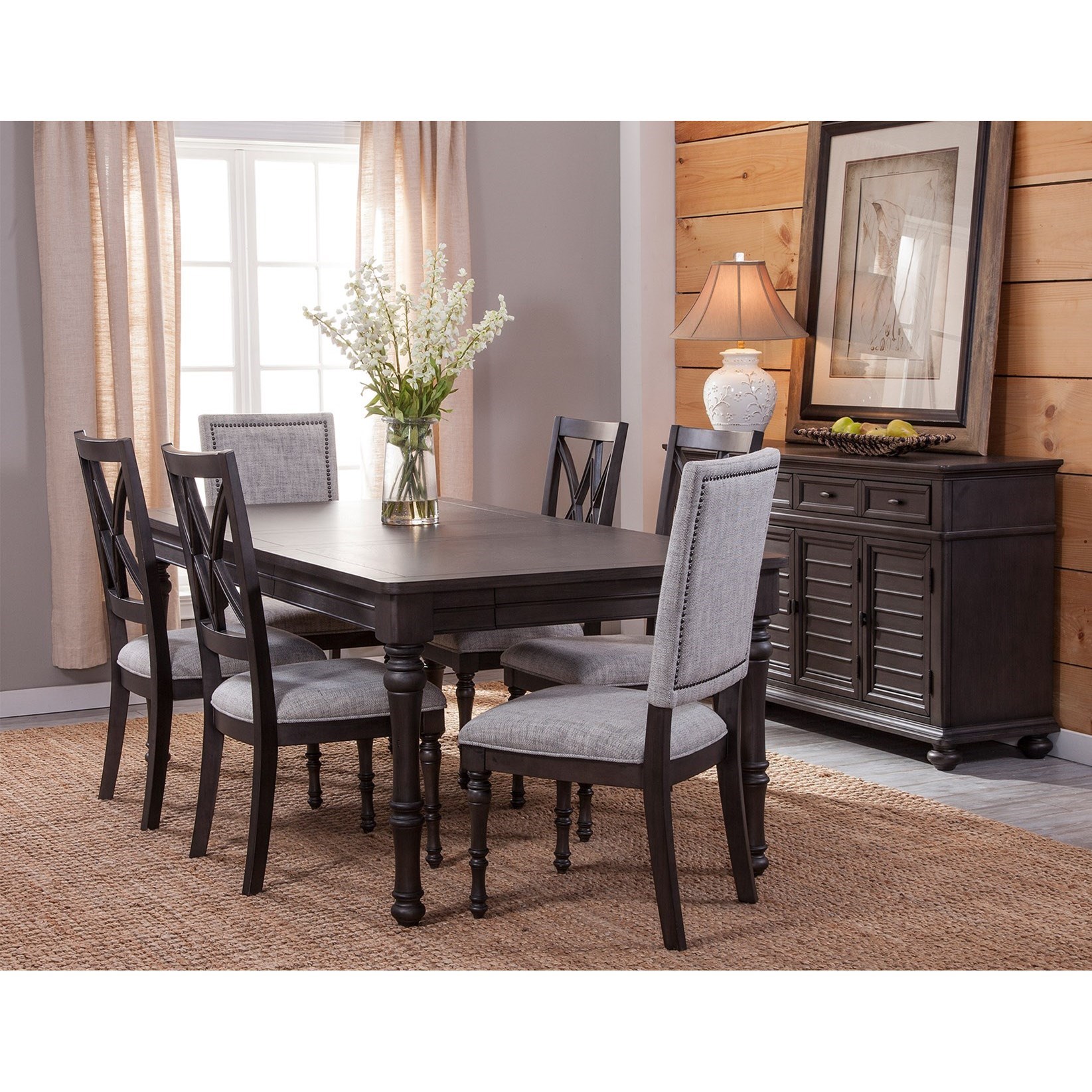 Steve Silver Linnett Formal Dining Room Group Northeast Factory
