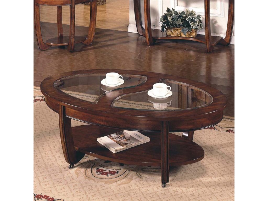 Steve Silver London Cocktail Table with Casters
