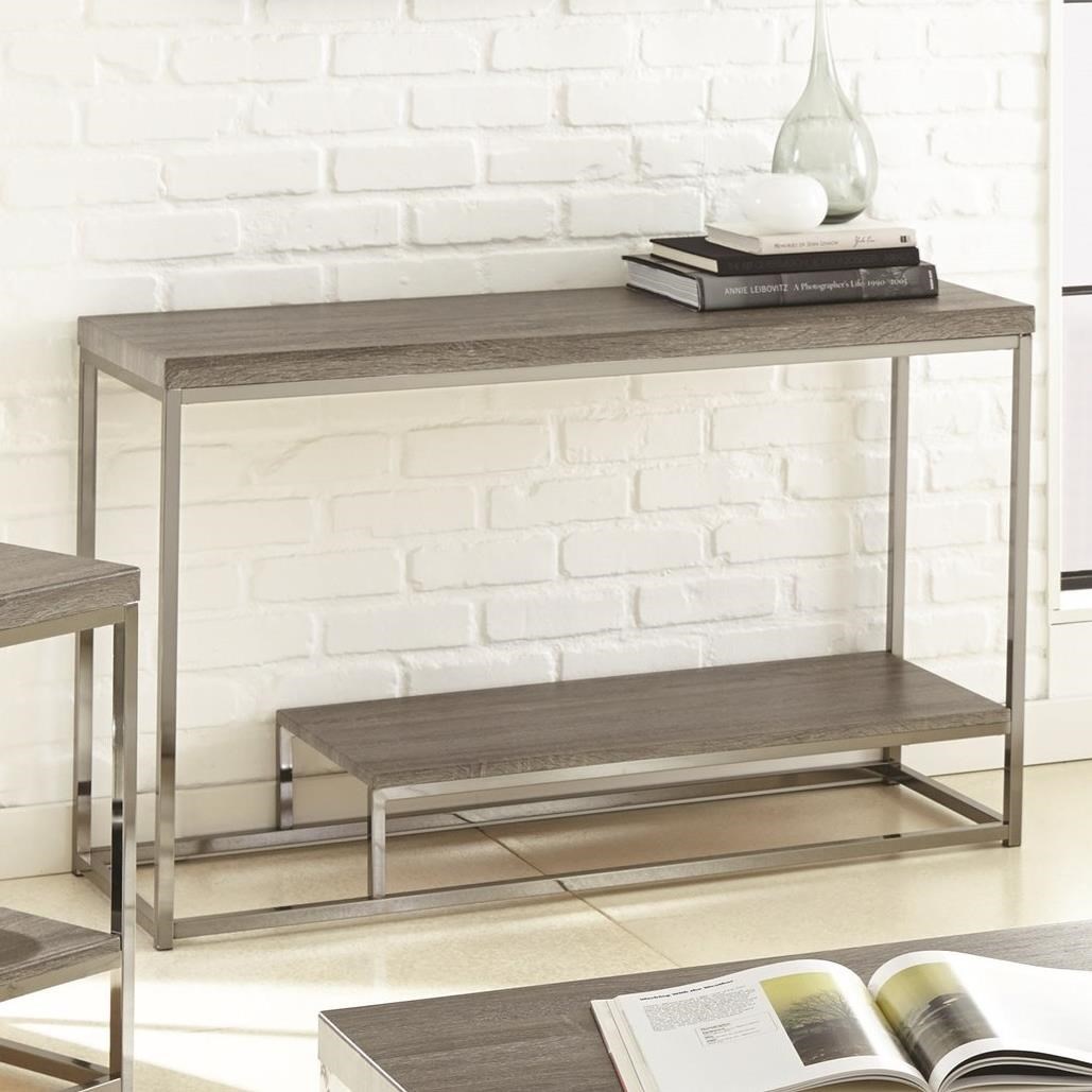 Steve Silver Lucia Sofa Table With Shelf Wayside Furniture