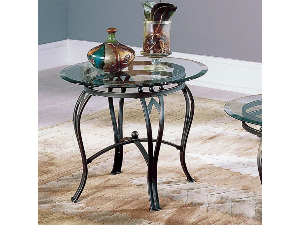 Steve Silver Madrid End Table Base Gl Top Rooms For Less Steve Silver Madridend Table Base Gl Top