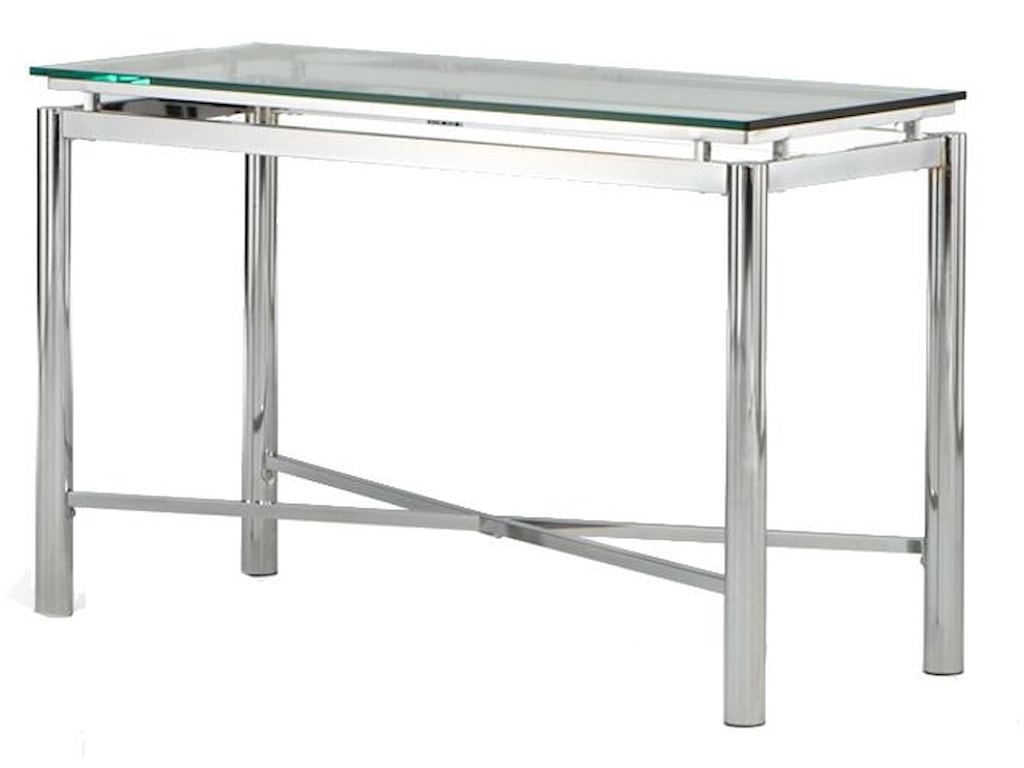 Steve Silver NovaGlass Top Sofa Table