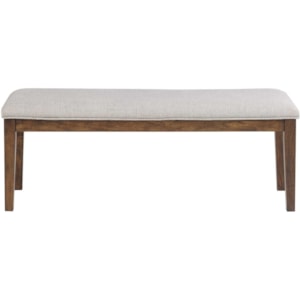 Steve Silver Ora Or700bn Casual Dining Bench With Upholstered Seat