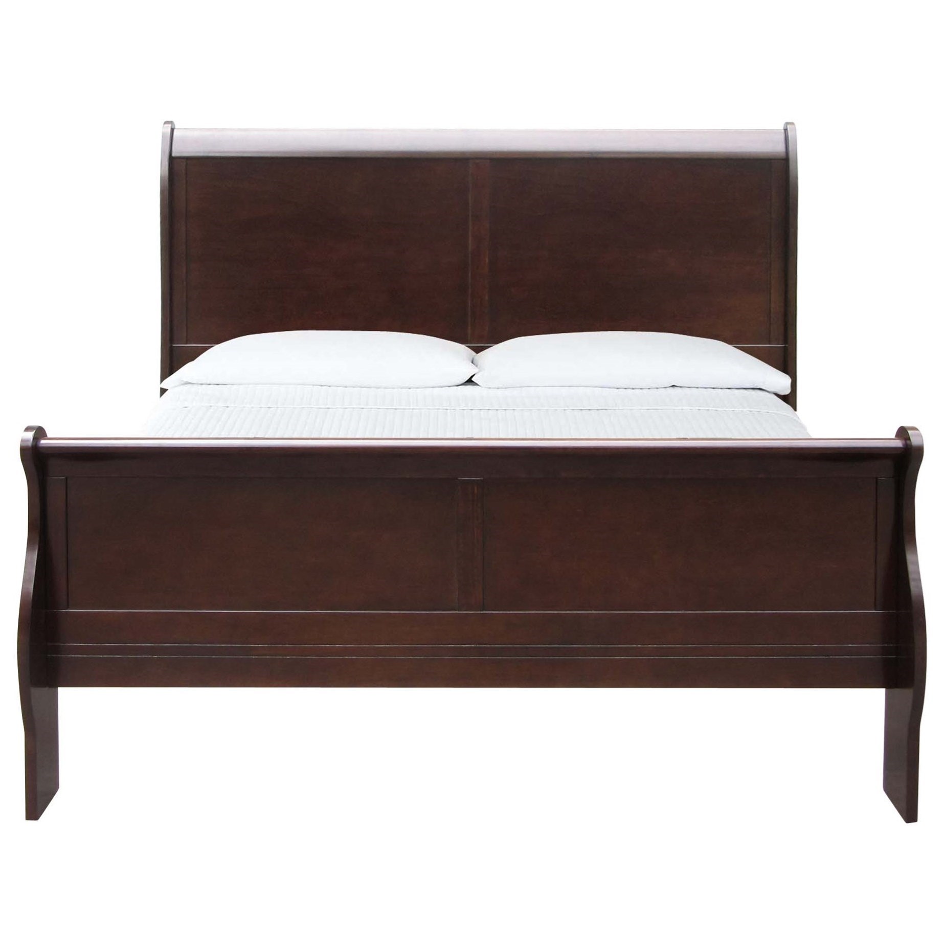 Steve Silver Orleans Louis Philippe Style King Sleigh Bed A1 Furniture Mattress Sleigh Beds
